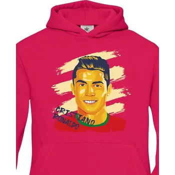 Chlapecká mikina Dětská mikina Cristiano Ronaldo, Barva Purpurová Bezvatriko.cz 1914