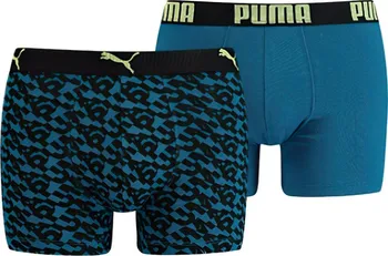 Sada pánského spodního prádla PUMA Logo AOP Boxer 2-Pack S