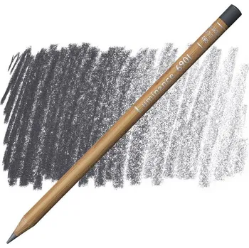 Kresba CARAN D'ACHE Pigmentová pastelka Luminance CARAN D'ACHE, 495 slate grey
