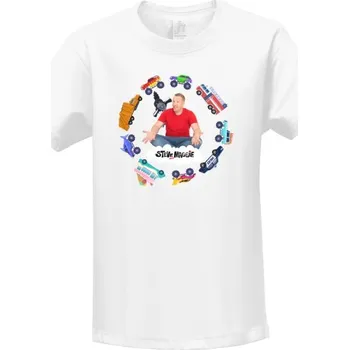 Pánská móda Tričko s potiskem Steve and Maggie Monstertrucks dětské