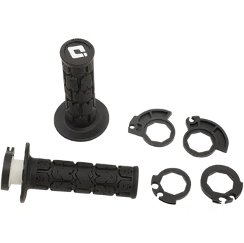 grip Motokrosové rukojeti - gripy ODI ROGUE LOCK-ON pro 2-takty/4-takty, barva černé (Rukojeti na řidítka, ručky na moto )
