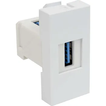Elektrická zásuvka Datová zásuvka - USB KOPOS QD 45X22.5-USB_HB
