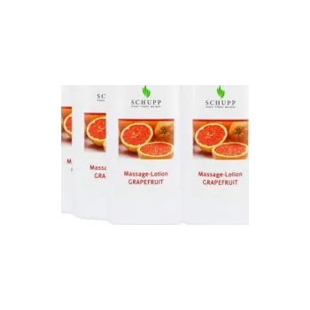 Masážní přípravek Schupp Masážní emulze Grapefruit, 6 x 1000 ml s dávkovačem