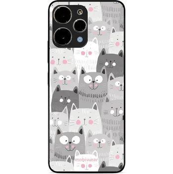 Pouzdro na mobilní telefon Lesklý kryt Mobiwear Glossy - Xiaomi Redmi 12 - G045G - Kočičky (Prémiové lesklé pouzdro, obal, kryt Mobiwear Glossy na mobil Xiaomi Redmi 12 - G045G - Kočičky, materiál Plast + TPU silikon - krytí po všech stranách, neošoupatelný potisk, tenké provedení,