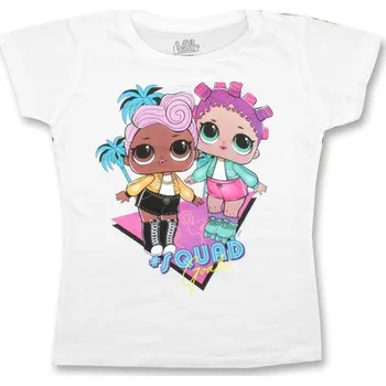 Chlapecké tričko SETINO Dětské tričko Lol bílé vel.116,116/122,152 Barva: Bílá, Velikost: 12-13 let (vel.160-166 )