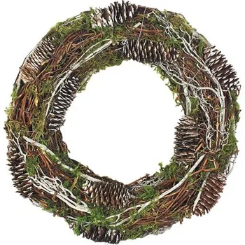Vánoční dekorace Věnec přírodní P1247/2