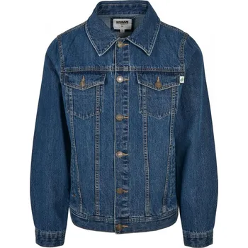 Pánská větrovka Pánská denim bunda Organic Basic - modrá M