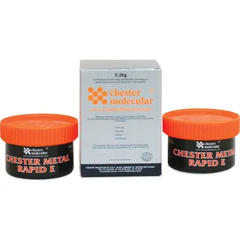 Karosářský tmel Chester Molecular Chester Metal Rapid E - tekutý kov s rychlým vytvrzením Hmotnost: 0,2 Kg