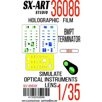 Plastikový model 1/35 Holographic film BMPT 'Terminator' (MENG)