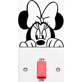 Samolepící dekorace Dětská samolepka - Myška