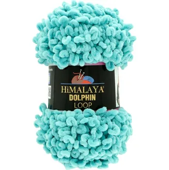 Příze Himalaya Dolphin Loop 112-12 tyrkysová