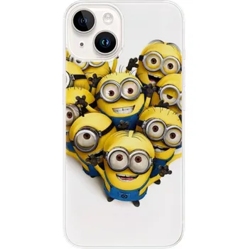 Pouzdro na mobilní telefon Silikonové pouzdro iSaprio - Apple iPhone 15 Plus - Mimons 01 (Odolný silikonový kryt, obal, pouzdro iSaprio - Apple iPhone 15 Plus - Mimons 01 - skvělá ochrana a pružnost, stylový UV potisk, lehkost, tiskne se v České republice)