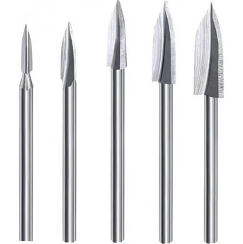 Příslušenství k frézce Dláta na vrtačku 5 ks