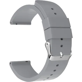 Řemínek na hodinky SmartFit Silikonový řemínek šířka 22mm / tmavě šedá / 230260 660566