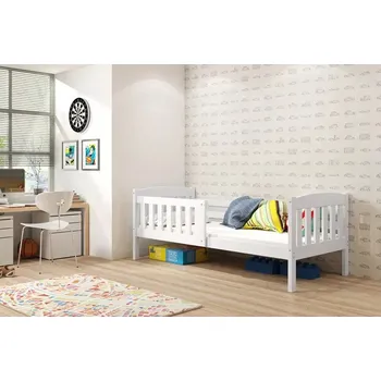 Dětská postel Nábytek PEGAS s.r.o. Dětská postel KUBUS 90x200 cm s matrací, Bílá