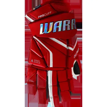 Hokejové rukavice Hokejové rukavice Warrior Alpha LX2 Pro Red Junior 11 palců