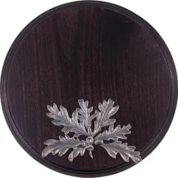 Podložka pod trofej č.313 - černá+plechové krytí zbraní