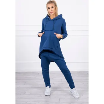 K-Fashion Baggy Džínový Set: Mikina a Kalhoty, UNI i519_12977-U