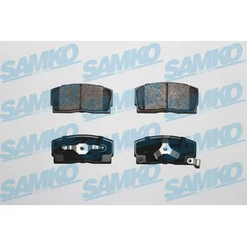 Brzdová destička Sada brzdových destiček, kotoučová brzda SAMKO 5SP055