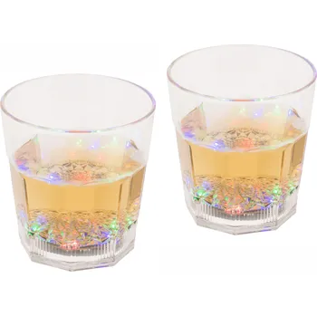 Out of the blue Svítící sklenice, 2 ks