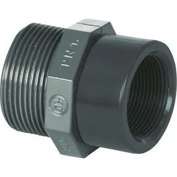 PVC tvarovka - Redukce 1 1/2“ ext. x 1“ int.
