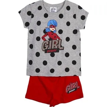 Karnevalový doplněk Artesanía Cerdá S.L. - Krátké pyžamo Kouzelná Beruška „Girl Power“ pro dívky - - 4 years