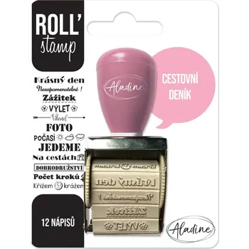 AladinE Roll' Stamp 12 ks, cestovní deník