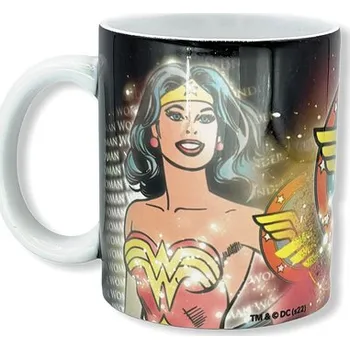 LOVE AND PHONE ACCESORIES SL. - Hrnek retro Wonder Woman -