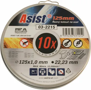 Řezný kotouč Asist 03-2215 125 mm