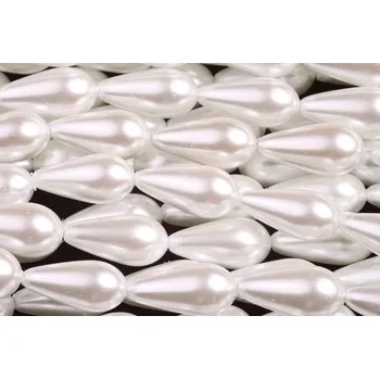 Dětské navlékací korálky Vosk. hruška č. 27 (8x16mm)