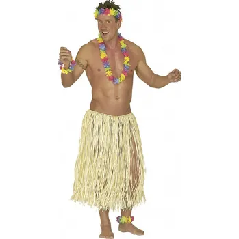 Dámská sukně Sukně - Havaj - přírodní - 78 cm