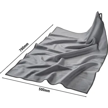 Utěrka G.Gastro (10 Kusů) Hadřík z mikrovlákna na leštění/utírání nádobí šedý - 50 x 70 cm