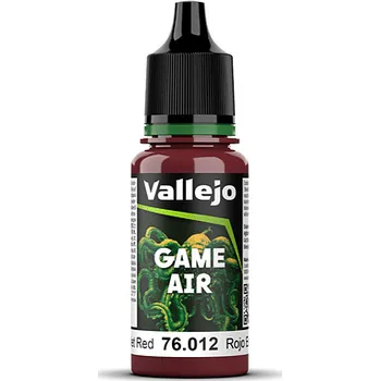 Modelářská barva Vallejo: Game Air Scarlet Red 18ml