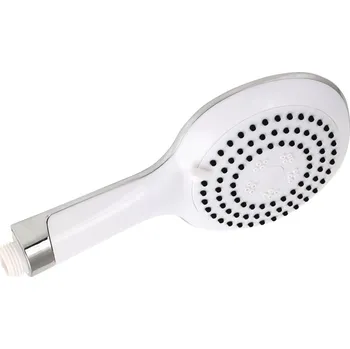 Novaservis Sprchová růžice 3 - polohová bílá - chrom