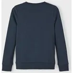 NAME IT Mikina 13219588 Tmavomodrá Regular Fit 134_140