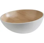 APS Melaminová miska FRIDA LOCK průměr 21,5 cm, objem 1 l, bílá