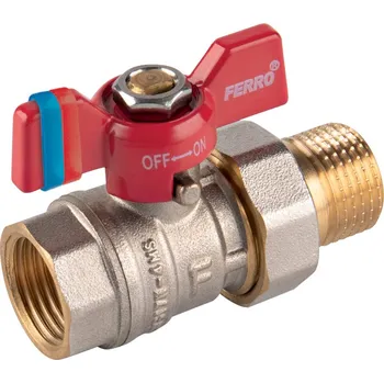 Ventil Novaservis Kulový kohout, motýlek ŠM 3/4˝