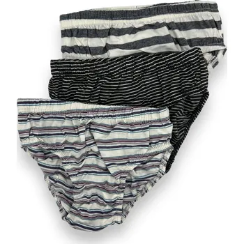 WD Chlapecké slipy 3ks v balení R01 Barva: Černá, Velikost: 110