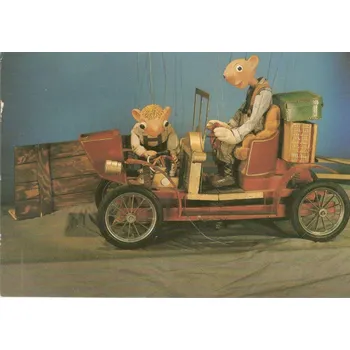 Pohlednice Hurvínek ( automobil)