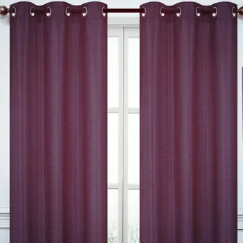 Mirtex Tkanina BLACKOUT 3049/340-21 Bordó Bordeaux šíře 280cm