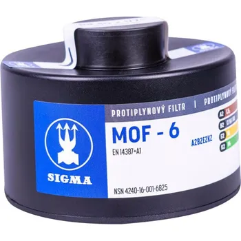 vodní filtr Ochranný filtr MOF – 6 protiplynový Sigma - OZ