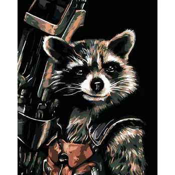 Diamantové malování Diamondi 602140A Rocket Racoon