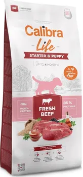 Krmivo pro psa Calibra Life Starter/Puppy Fresh Beef