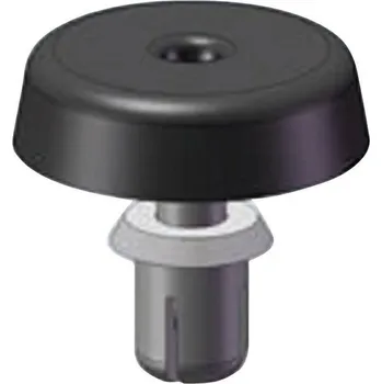 Richco FSR-6 podstavná nožka krytu s rozpínacím upevněním 3.5 mm, polyamid, černá, 1 ks