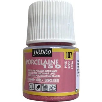 Speciální výtvarná barva Pebeo Porcelaine 150 (45 ml) Barva: 107 Růžová