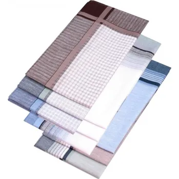 Látkový kapesník Kapesník pánský 6ks - český výrobek - světlé