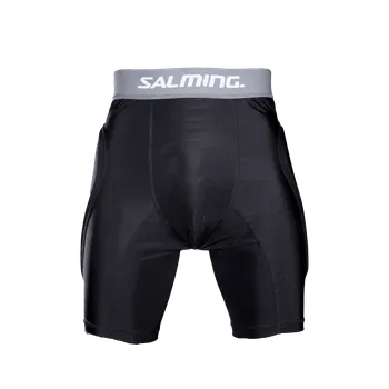 Florbalový chránič SALMING Goalie Protective Shorts E-Series Black/Grey XXL - XXL
