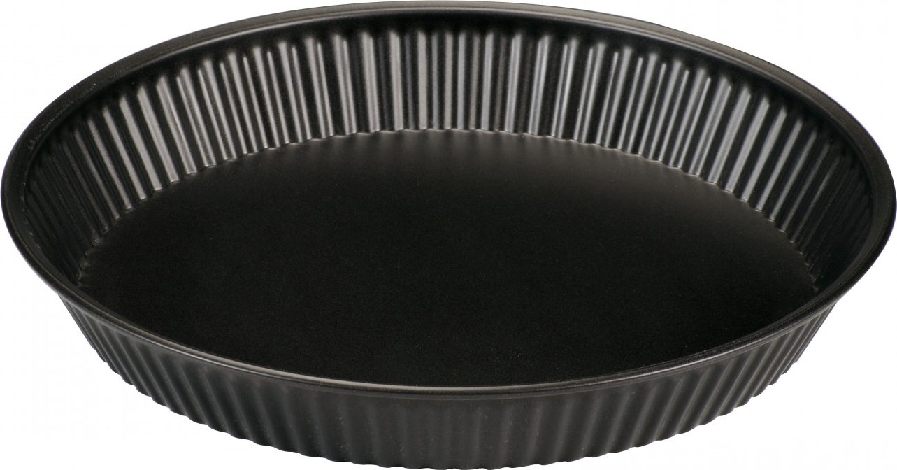 Guardini 88522EE Gardenia Rechthoekig dienblad, staal met antiaanbaklaag, zwarte kleur, 26,4 x 32,8 cm