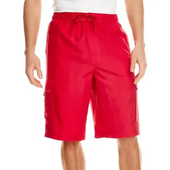 Pánské kraťasy Burnside Pánské šortky BU9401 Red-Red M