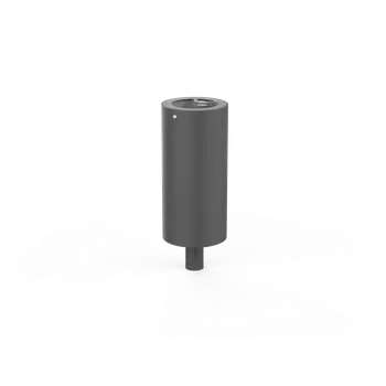 Venkovní odpadkový koš HTI WAVE Odpadkový koš KWA039.00 Materiál konstrukce: nerez, Povrchová úprava: ne